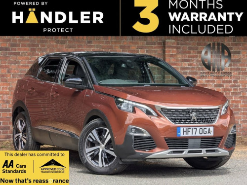 Peugeot 3008 Crossover  1.2 PureTech GT Line SUV 5dr Petrol Manual Euro 6 