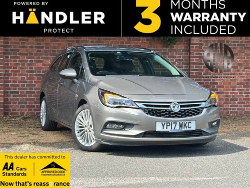 Vauxhall Astra  1.4i Turbo Elite Sports Tourer 5dr Petrol Auto Eur