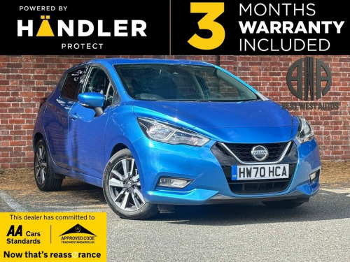 Nissan Micra  1.0 IG-T Tekna Hatchback 5dr Petrol XTRON Euro 6 (