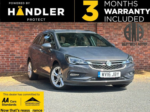 Vauxhall Astra  1.4i Turbo SRi Sports Tourer 5dr Petrol Auto Euro 