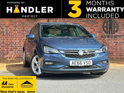 Vauxhall Astra  1.4i Turbo SRi Hatchback 5dr Petrol Manual Euro 6 