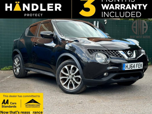 Nissan Juke  1.2 DIG-T Tekna SUV 5dr Petrol Manual Euro 5 (s/s)