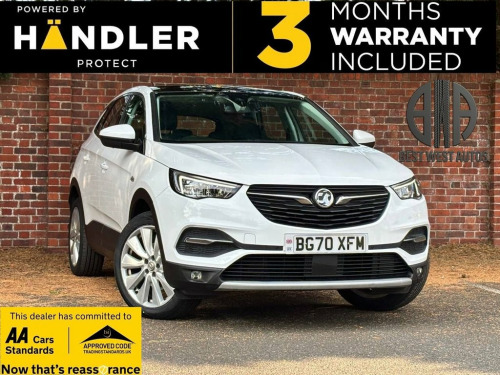 Vauxhall Grandland X  1.2 Turbo Elite Nav Premium SUV 5dr Petrol Auto Eu