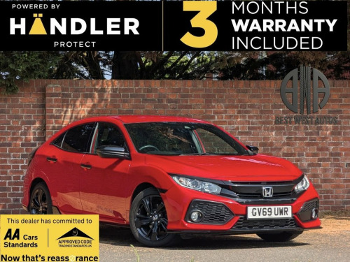 Honda Civic  1.0 VTEC Turbo Sport Line Hatchback 5dr Petrol CVT