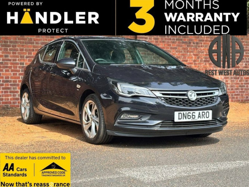 Vauxhall Astra  1.4i Turbo SRi Hatchback 5dr Petrol Manual Euro 6 