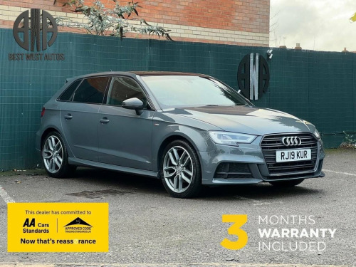 Audi A3  1.5 TFSI CoD 35 Black Edition Sportback 5dr Petrol 