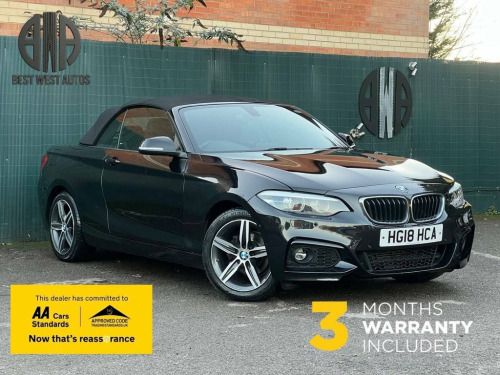 BMW 2 Series  1.5 218i Sport Convertible 2dr Petrol Manual Euro  