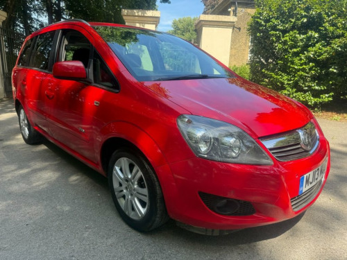 Vauxhall Zafira  1.6 16V Design MPV 5dr Petrol Manual Euro 5 (SNav)