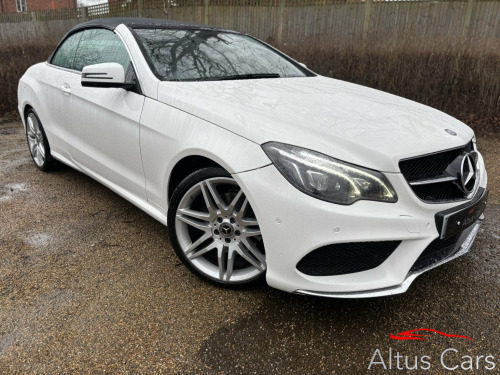 Mercedes-Benz E-Class E200 2.0 E200 AMG Line Edition Cabriolet 2dr Petrol G-Tronic+ Euro 6 (s/s) (184 