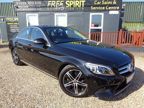 Mercedes-Benz C-Class 2.0 C220d Sport (Premium Plus) Saloon 4dr Diesel G-Tronic+ Euro 6 (s/s) (19