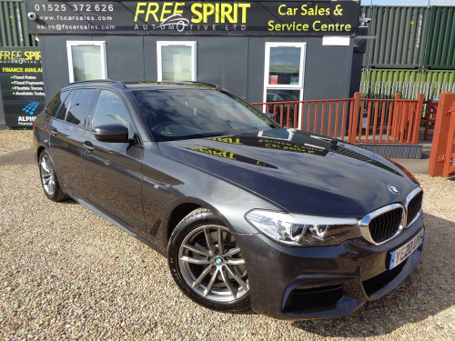 BMW 5 Series  2.0 520d MHT M Sport Touring 5dr Diesel Hybrid Auto Euro 6 (s/s) (190 ps)