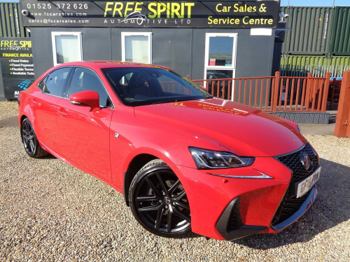Lexus IS  2.5 300h F Sport Saloon 4dr Petrol Hybrid E-CVT Euro 6 (s/s) (223 ps)
