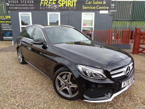 Mercedes-Benz C-Class C200 2.0 C200 AMG Line (Premium) Estate 5dr Petrol G-Tronic+ 4MATIC Euro 6 (s/s)