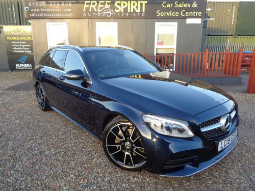 Mercedes-Benz C-Class C200 1.5 C200 MHEV EQ Boost AMG Line (Premium) Estate 5dr Petrol G-Tronic+ Euro 