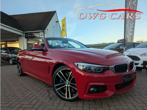BMW 4 Series  2.0 430i M Sport Convertible 2dr Petrol Auto Euro 6 (s/s) (252 ps) 