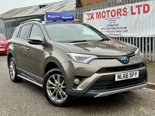 Toyota RAV4  2.5 VVT-h Excel CVT 4WD Euro 6 (s/s) 5dr (Safety Sense, Nav)