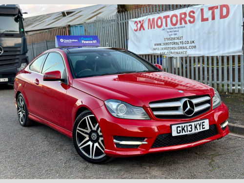 Mercedes-Benz C-Class C220 2.1 C220 CDI BlueEfficiency AMG Sport Plus G-Tronic+ Euro 5 (s/s) 2dr