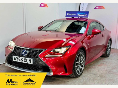 Lexus RC  2.5 300h F Sport CVT Euro 6 (s/s) 2dr