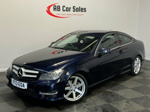 Mercedes-Benz C-Class C180 1.6 C180 BlueEfficiency AMG Sport G-Tronic+ Euro 5 (s/s) 2dr