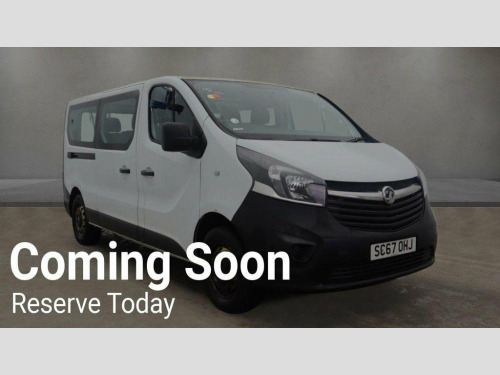 Vauxhall Vivaro  1.6 CDTi 2900 BiTurbo ecoFLEX L2 H1 Euro 6 (s/s) 5dr (9 Seat)