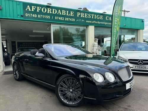 Bentley Continental  6.0 W12 GTC Auto 4WD Euro 4 2dr 
