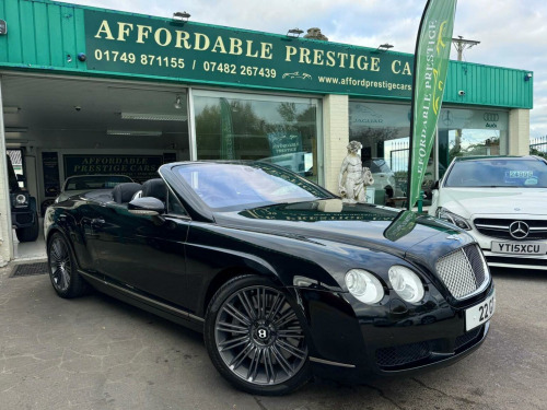 Bentley Continental  6.0 W12 GTC Auto 4WD Euro 4 2dr
