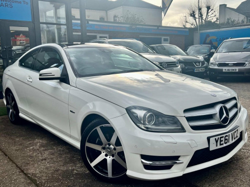 Mercedes-Benz C-Class C220 2.1 C220 CDI BlueEfficiency AMG Sport G-Tronic+ Euro 5 (s/s) 2dr