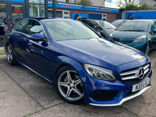 Mercedes-Benz C-Class  2.1 C220d AMG Line G-Tronic+ Euro 6 (s/s) 4dr