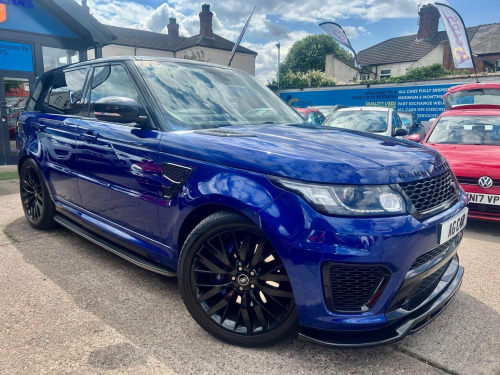 Land Rover Range Rover Sport  5.0 V8 SVR Auto 4WD Euro 6 (s/s) 5dr
