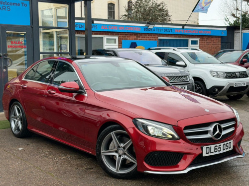 Mercedes-Benz C-Class C200 2.0 C200 AMG Line (Premium) 7G-Tronic+ Euro 6 (s/s) 4dr 