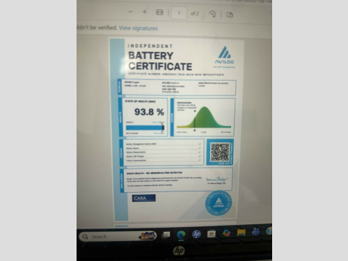 Peugeot 208  50kWh Active Auto 5dr 