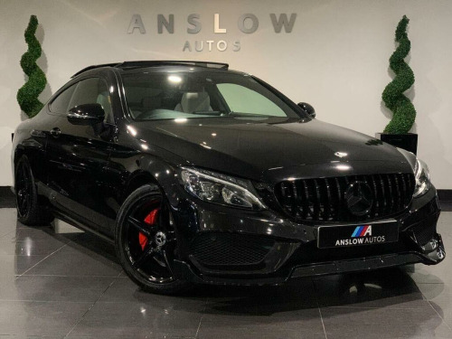 Mercedes-Benz C-Class  2.1 C220d AMG Line (Premium) G-Tronic+ Euro 6 (s/s) 2dr