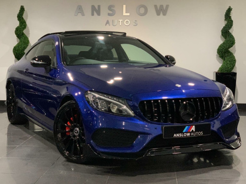 Mercedes-Benz C-Class  2.1 C220d AMG Line (Premium) G-Tronic+ Euro 6 (s/s) 2dr