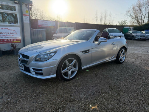 Mercedes-Benz SLK SLK200 1.8 SLK200 BlueEfficiency AMG Sport Edition 125 G-Tronic+ Euro 5 (s/s) 2dr 
