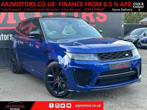 Land Rover Range Rover Sport  5.0 P575 V8 SVR Auto 4WD Euro 6 (s/s) 5dr