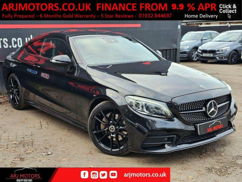 Mercedes-Benz C-Class  2.0 C220d AMG Line (Premium) G-Tronic+ Euro 6 (s/s) 2dr