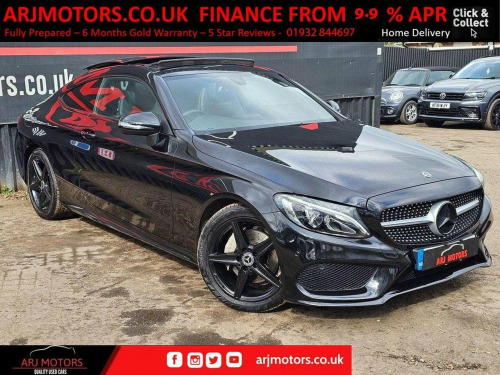 Mercedes-Benz C-Class  2.1 C220d AMG Line (Premium) G-Tronic+ Euro 6 (s/s) 2dr