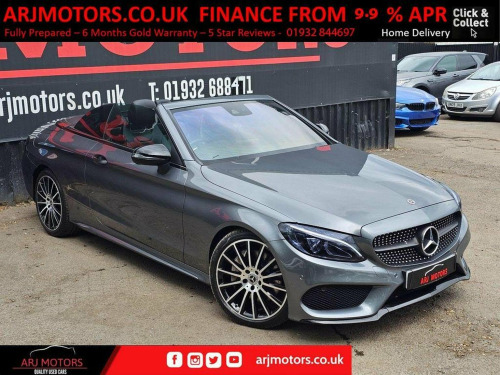 Mercedes-Benz C-Class 2.1 C250d AMG Line (Premium Plus) Cabriolet G-Tronic+ Euro 6 (s/s) 2dr