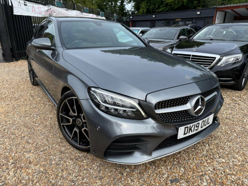 Mercedes-Benz C-Class C200 1.5 C200 MHEV EQ Boost AMG Line G-Tronic+ Euro 6 (s/s) 4dr