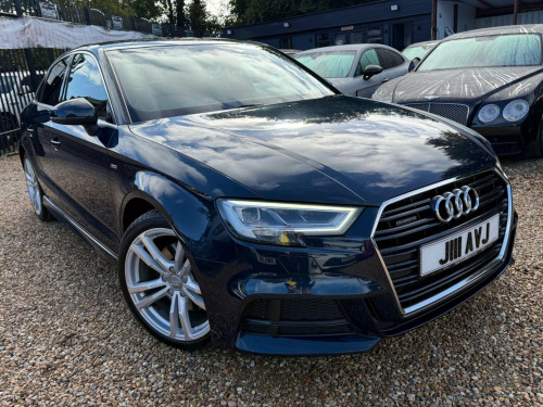 Audi A3  2.0 TDI S line S Tronic Auto 6Spd quattro Euro 6 (s/s) 4dr