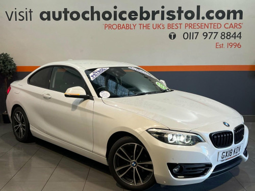 BMW 2 Series  1.5 218i Sport Auto Euro 6 (s/s) 2dr