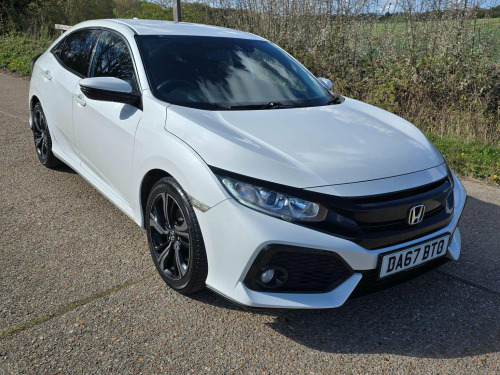Honda Civic  1.0 VTEC Turbo SR CVT Euro 6 (s/s) 5dr