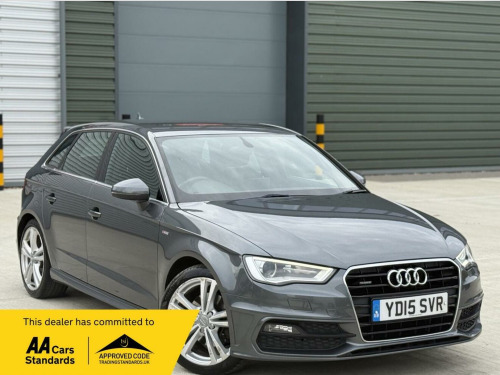 Audi A3  2.0 TDI S line Sportback S Tronic quattro Euro 6 (s/s) 5dr
