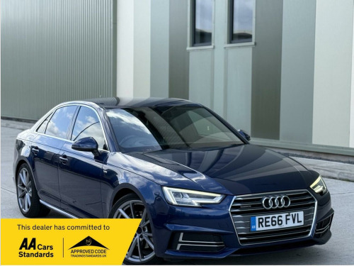 Audi A4  2.0 TDI S line S Tronic quattro Euro 6 (s/s) 4dr