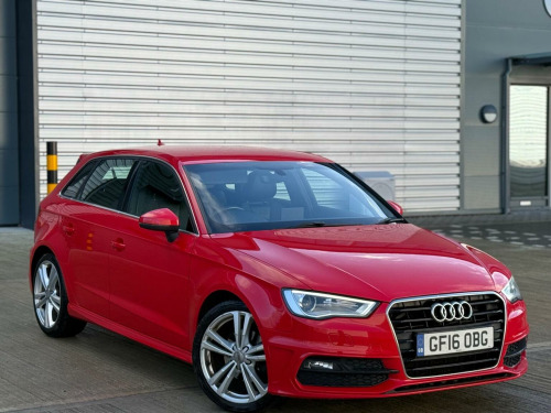 Audi A3  2.0 TDI S line Sportback S Tronic Euro 6 (s/s) 5dr (Nav)