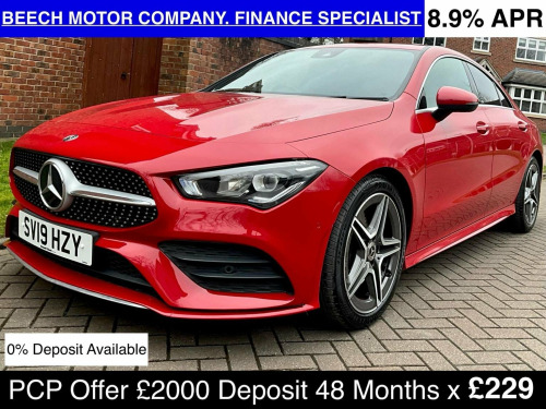 Mercedes-Benz CLA  1.3 CLA200 AMG Line Coupe 7G-DCT Euro 6 (s/s) 4dr