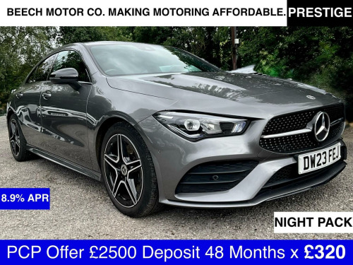 Mercedes-Benz CLA  2.0 CLA220d AMG Line (Executive) Coupe 8G-DCT Euro 6 (s/s) 4dr