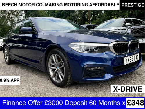 BMW 5 Series  2.0 520d M Sport Auto xDrive Euro 6 (s/s) 4dr