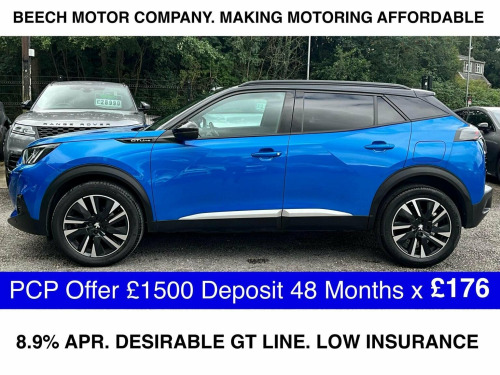 Peugeot 2008 Crossover  1.2 PureTech GT Line Euro 6 (s/s) 5dr