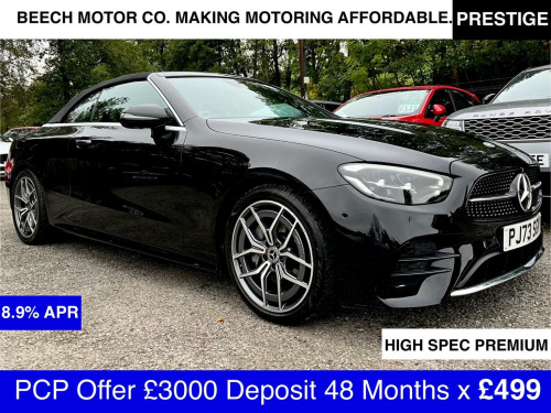 Mercedes-Benz E-Class  2.0 E220d AMG Line (Premium) Cabriolet G-Tronic+ Euro 6 (s/s) 2dr